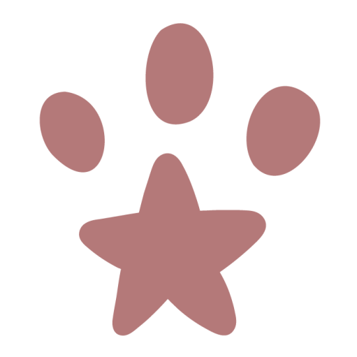 Posh Paw Shop logo – Pet comfort and gadget store with a paw-shaped star